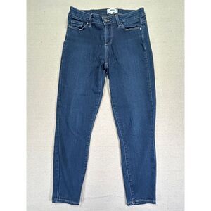 PAIGE Women's 29 Verdugo Crop Stretch Denim Blue Jeans‎ USA